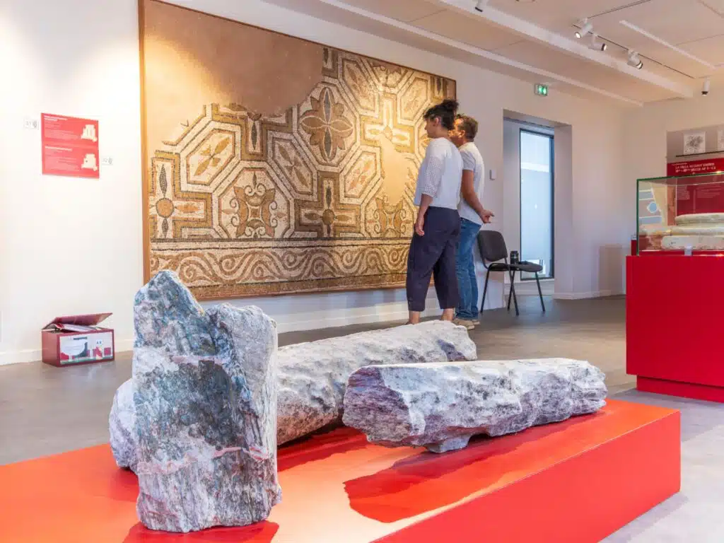 Claracq musée gallo-romain mosaïque patrimoine