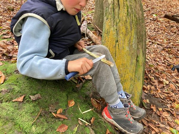 Dans la peau d'un p'tit aventurier, au bois de Sauvagnon