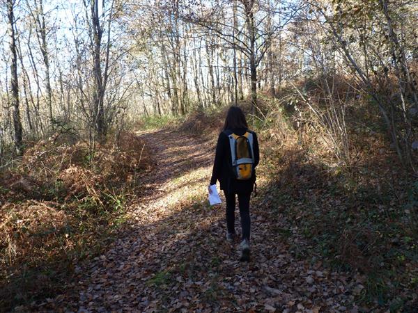 Lespielle randonnée pédestre Entre moulin et orchidée