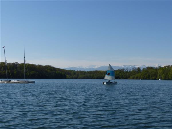 Lac du Gabas et activités nautiques