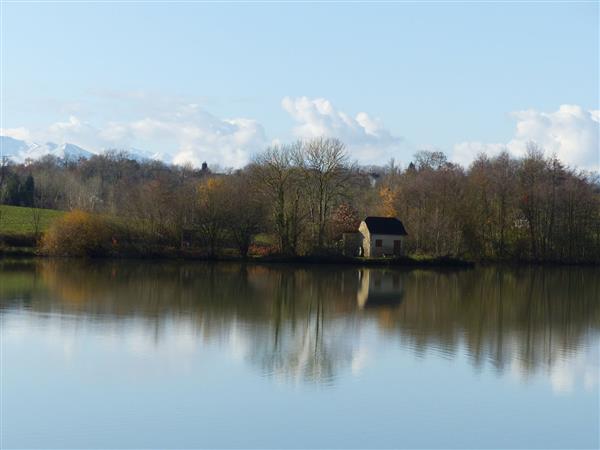 Luquet petit lac du gabas VTT