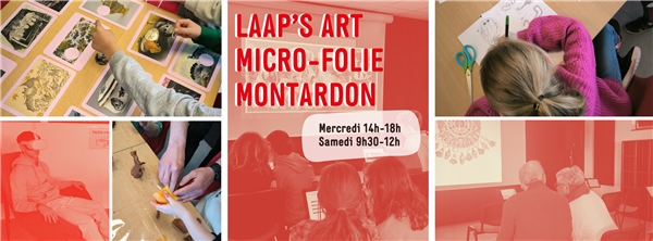 Musée numérique et atelier crochet, à la Micro-Folie