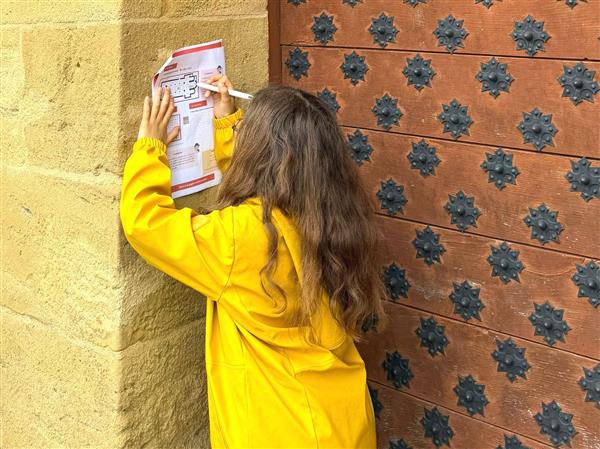 Morlaàs jeu zoé la curieuse eglise sainte-foy Morlaàs