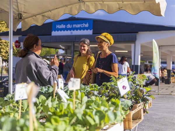 Le stand tourisme & loisirs Coteaux Béarn Madiran s’invite au marché !