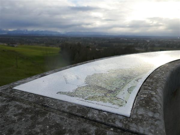 Point de vue table d'orientation mairie Serres-Castet