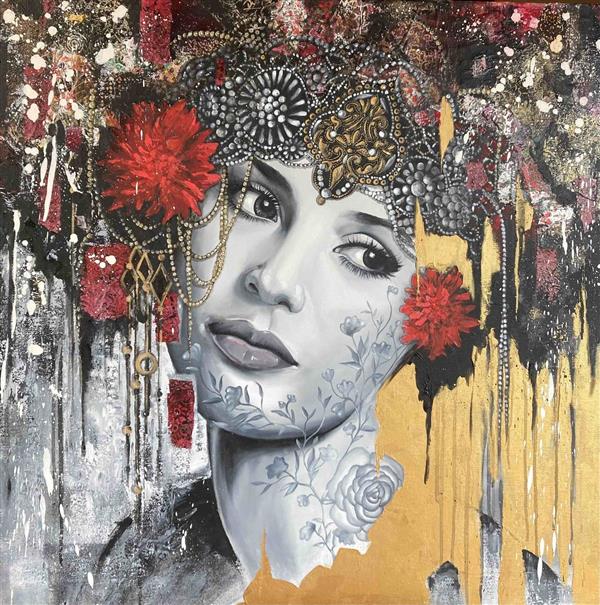 Valérie Maugeri - Angela 80 x 80