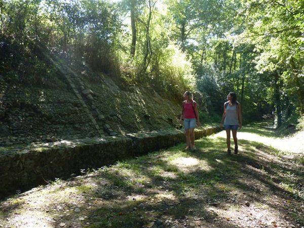 randonnée lembeye chemin ligne